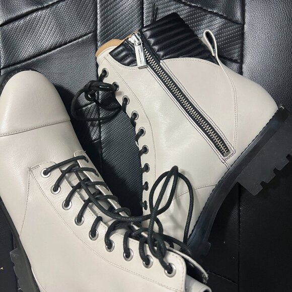 White Michael Kors Boots - Picture 4 of 6